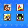 CTR Nitro Fuled: Banjo-Kazooie and Friends Icons