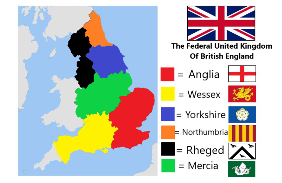 New Regions of The United Kingdom