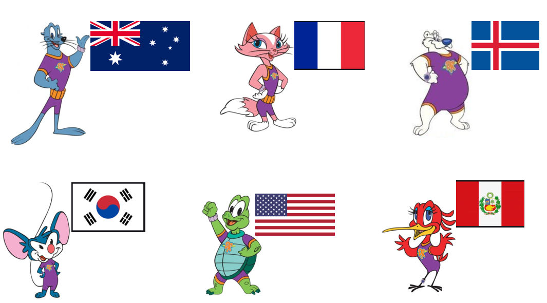 The Danger Rangers and their Nationalaties by Marketey on DeviantArt