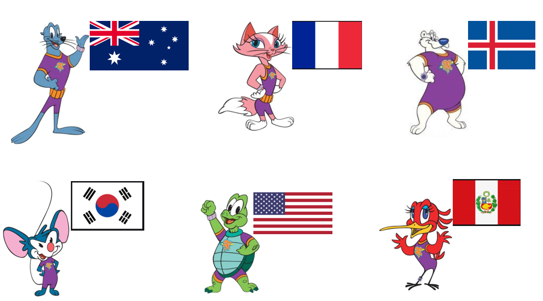 The Danger Rangers and their Nationalaties by Marketey on DeviantArt