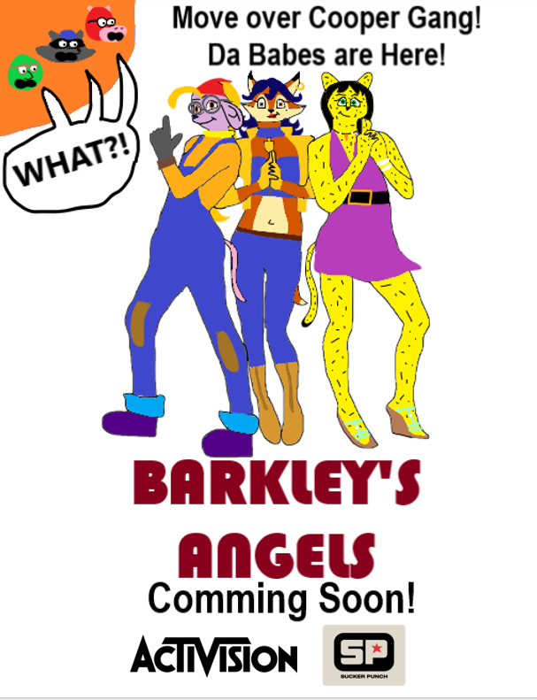Barkleys Angels poster,cover art