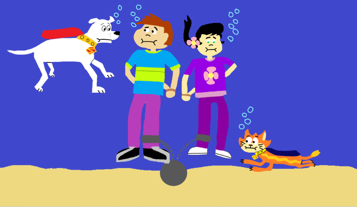 Krypto and Streaky to the rescue!