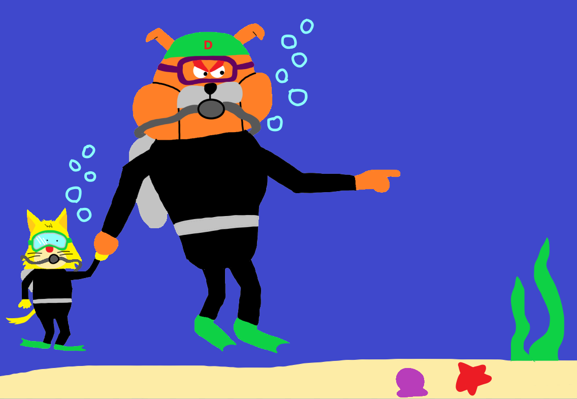 Dribble and Spitz Scuba Diving