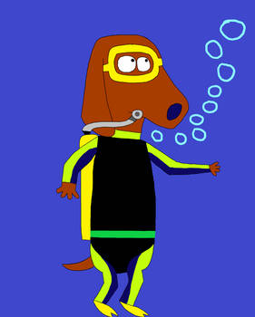 Scuba Spy Dog Frank