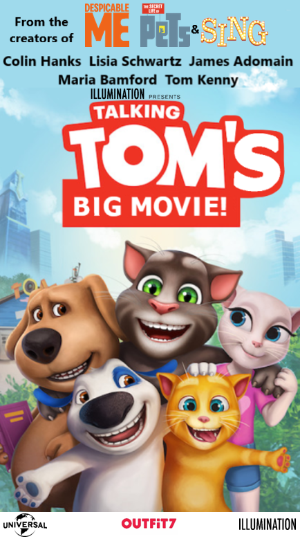 Talking Tom's Big Movie Poster
