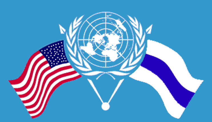 US-Free Russia Peace accords UN flag