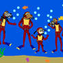 The Sea Dogs Underwater