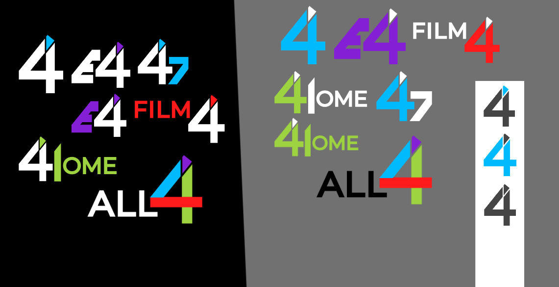 My idea of a Channel 4 rebrand by GeeTeeKay474 on DeviantArt
