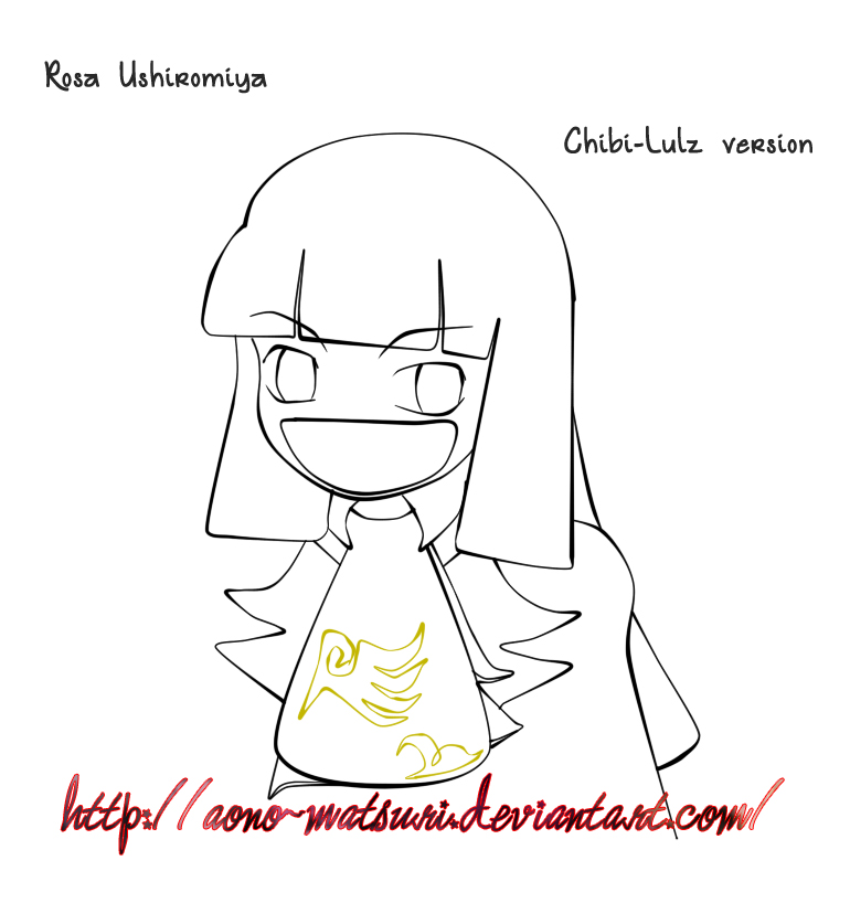 Ushiromiya Rosa chibi lulz