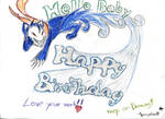 Happy Birthday, Hello! Cheshire says by ApocryphionXII