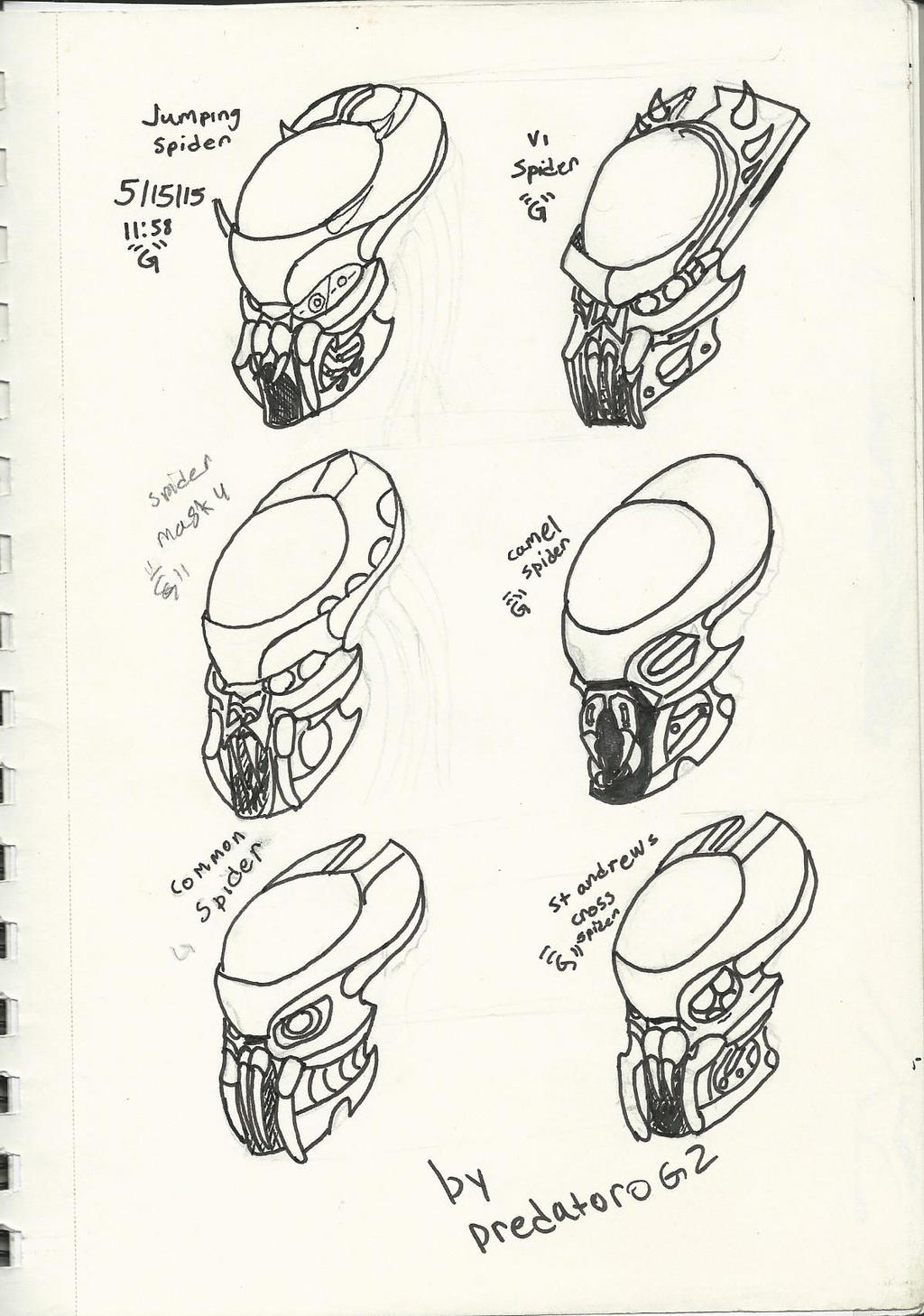 Spider Mask Concepts