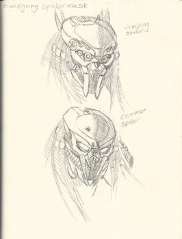 Redesigned Masks Concept spider