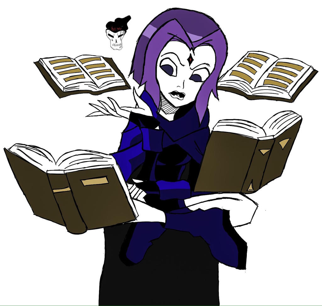 Raven studying by Roadkill0313 on DeviantArt