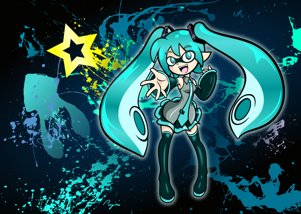 Splatune Inku Vo-coral-oid: Splatsune Inku by AgentDajo on DeviantArt