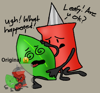 Fixing BFDI rule 34 by thecaredkid on DeviantArt