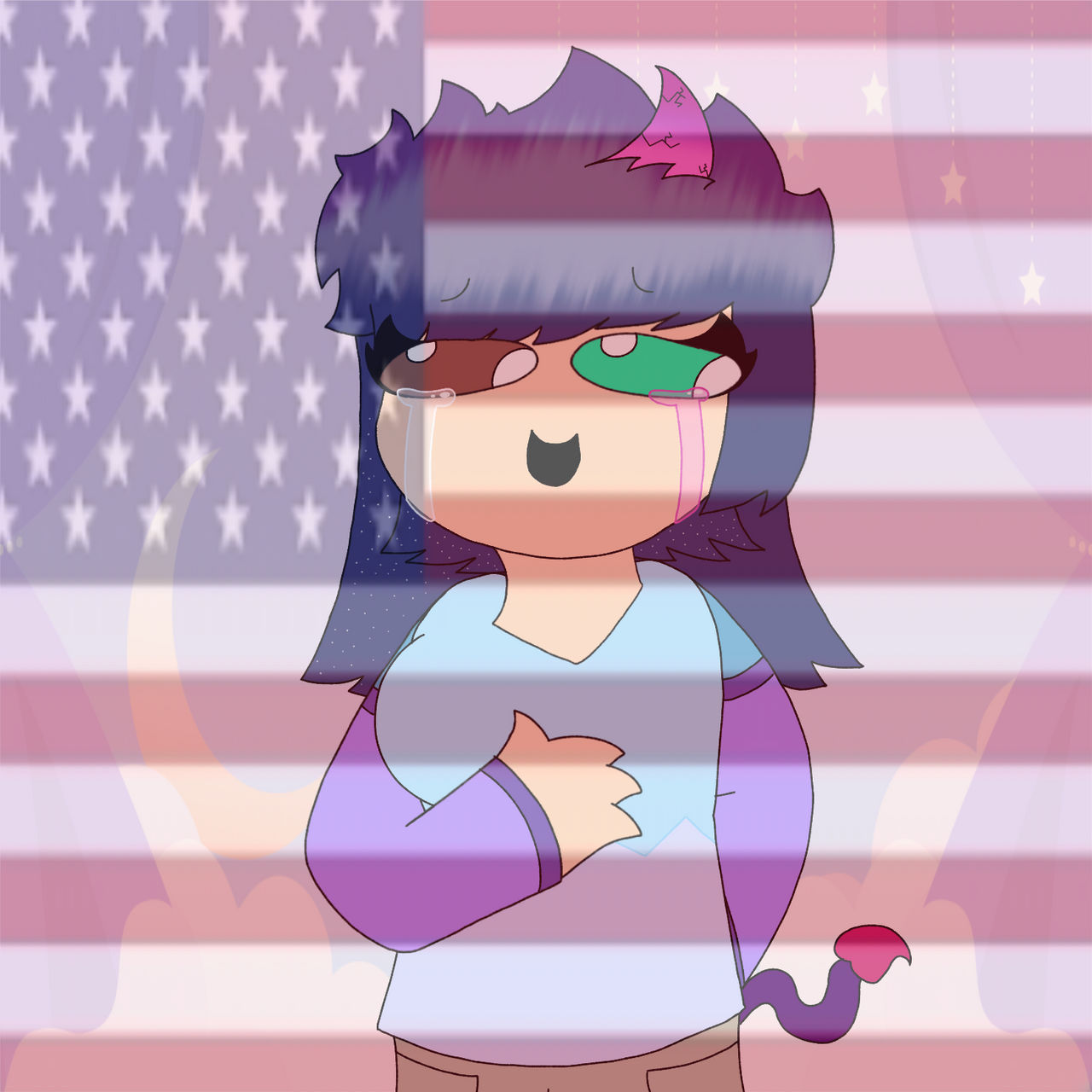 July PFP by thecaredkid on DeviantArt
