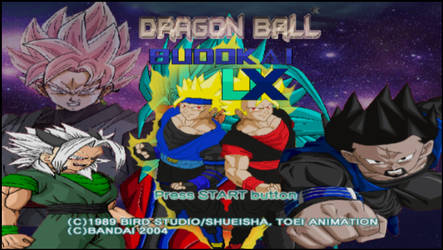 Dragon Ball UX - Title Screen ( WIP )