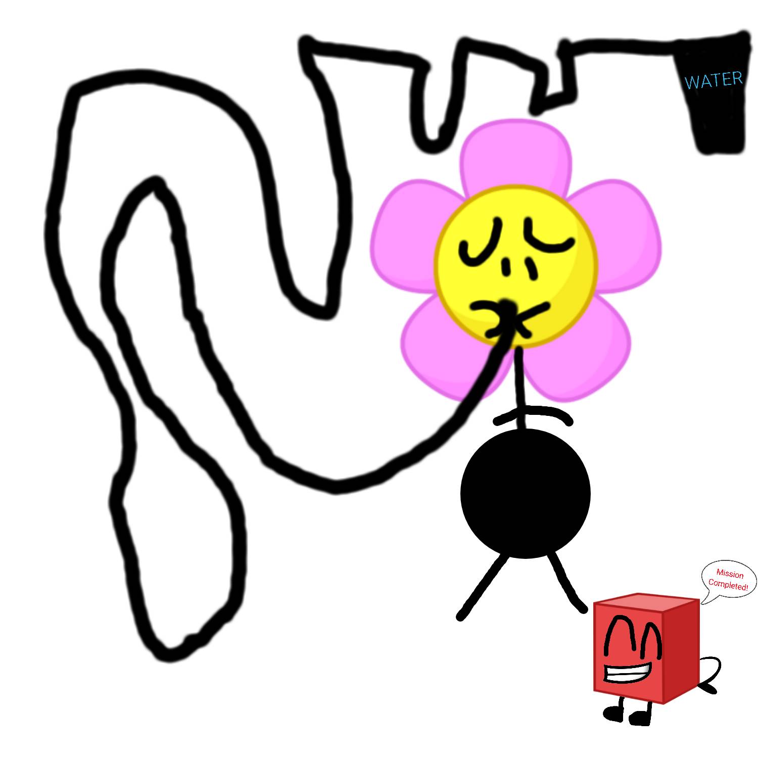 Flower's Liquid Water Inflation by Mikeyduby7u on DeviantArt