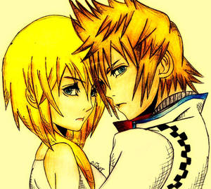 Roxas And Namine.