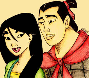 Mulan And Shang.