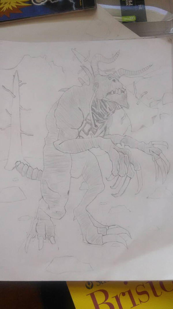 Deathclaw Inflation Deviantart DeathClaw by Quest-ofArt on DeviantArt