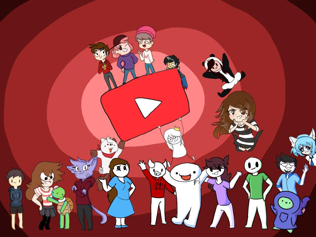 Animated Youtubers By Absolumbre456 On Deviantart