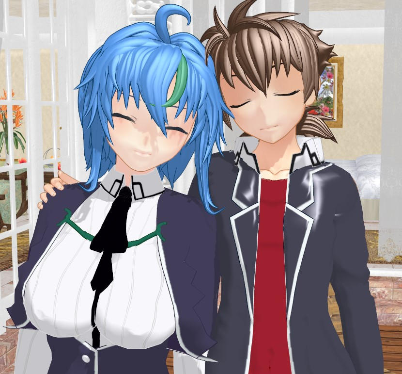 Issei x Xenovia 3 by NeonBlueBlade on DeviantArt