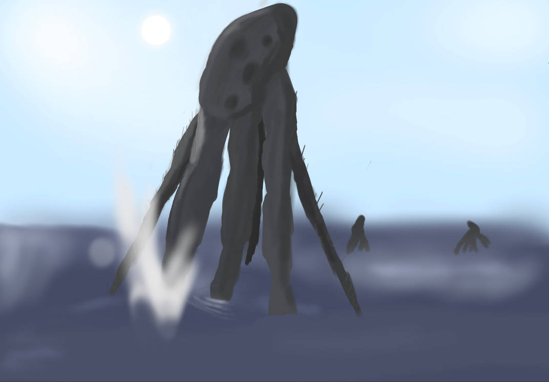 Cuelian Sea-Strider by bigscottyboyreal on DeviantArt