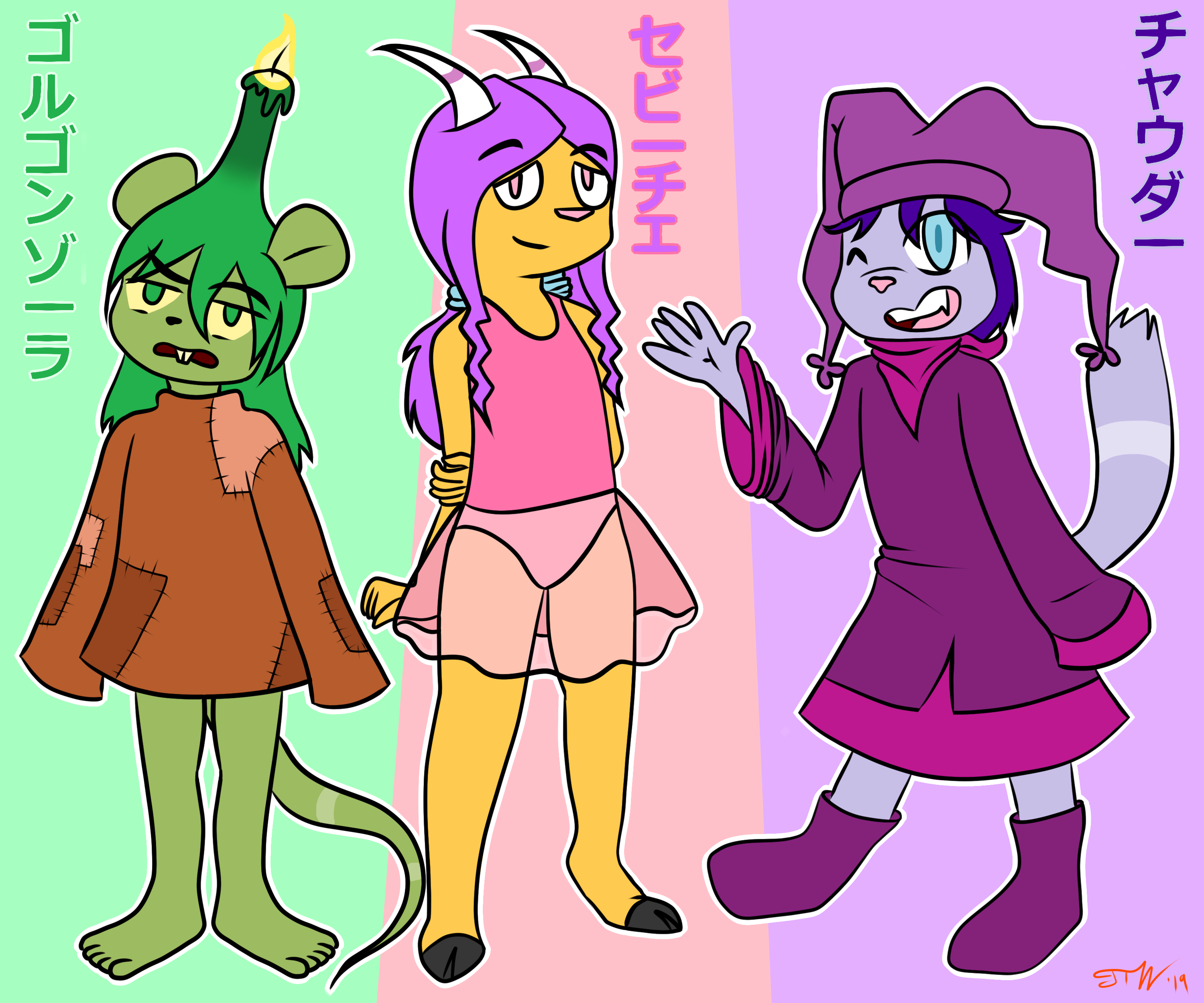 Chowder Chibi Chowder and Friends by Kyuubichowderfan on DeviantArt