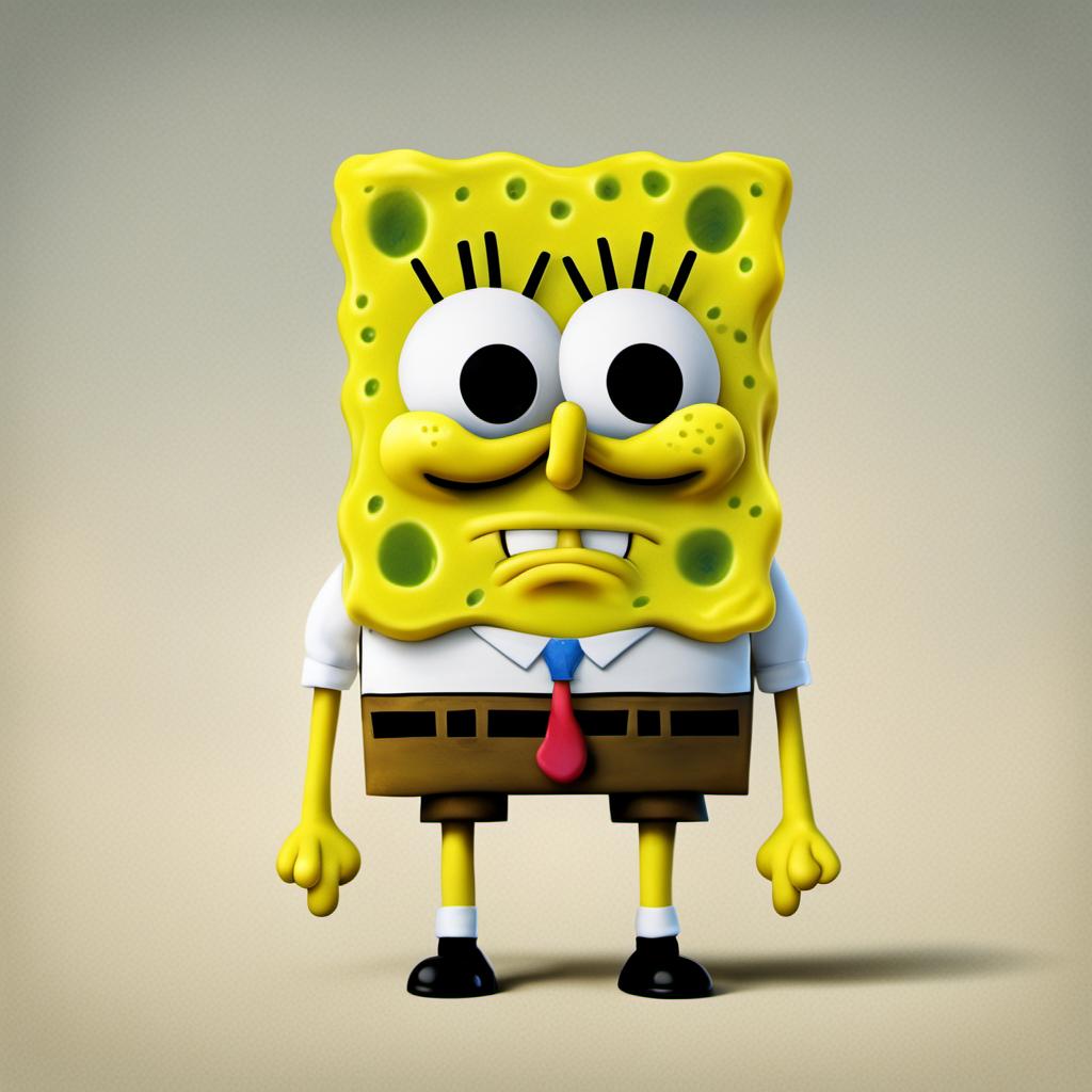Sad Spongebob by hi15344 on DeviantArt