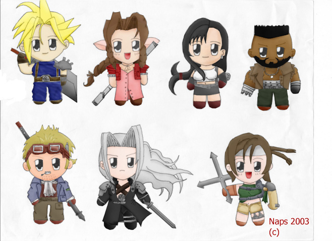 Final Fantasy 7 Chibi