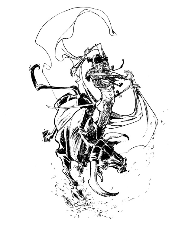 Matarr Drawing MATADOR_90 minutes by EricCanete on DeviantArt