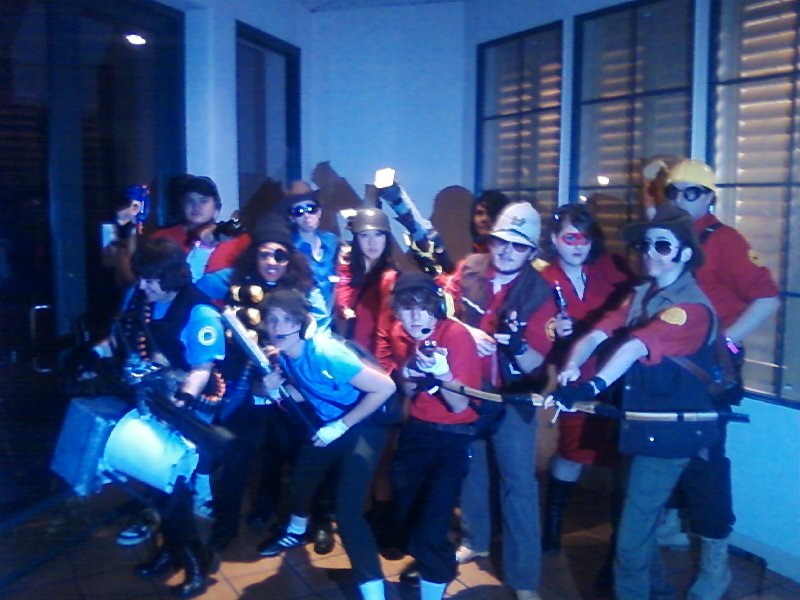 tf2 group cosplay sac anime 2