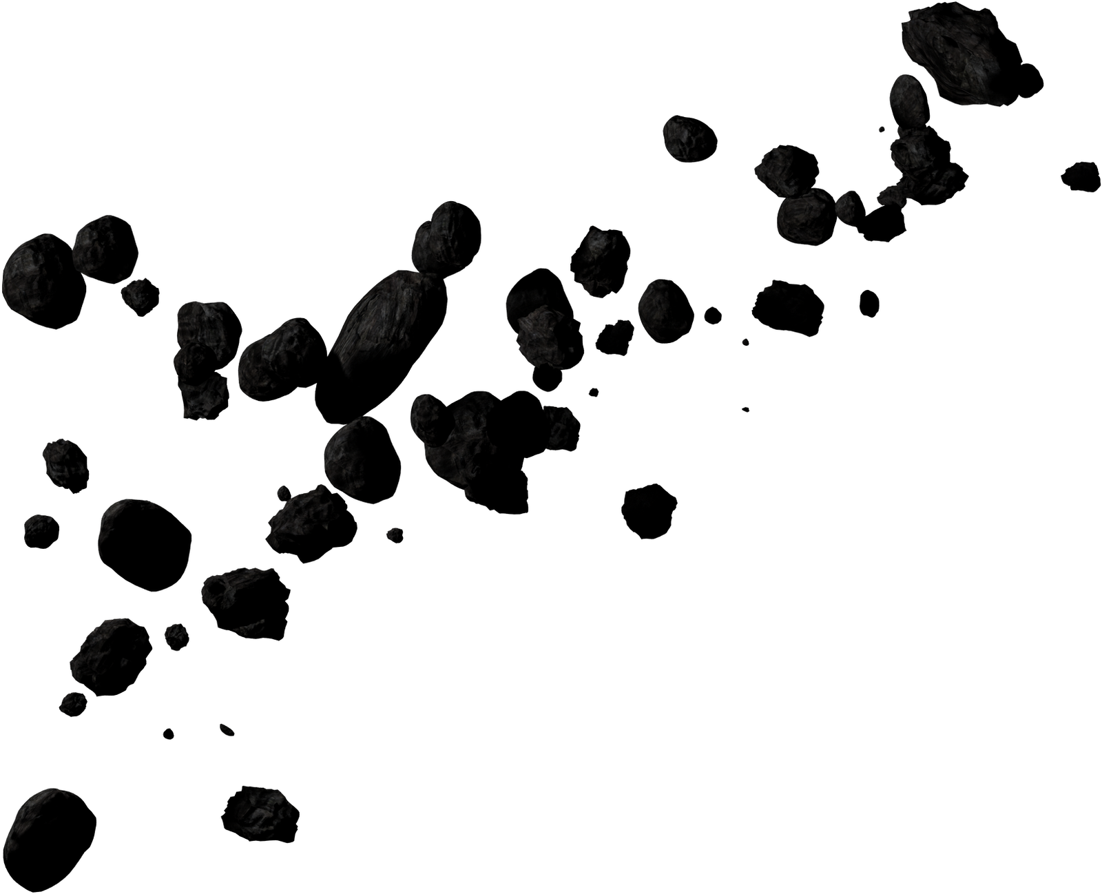 Asteroid Belt Stock 4 by MotoTsume