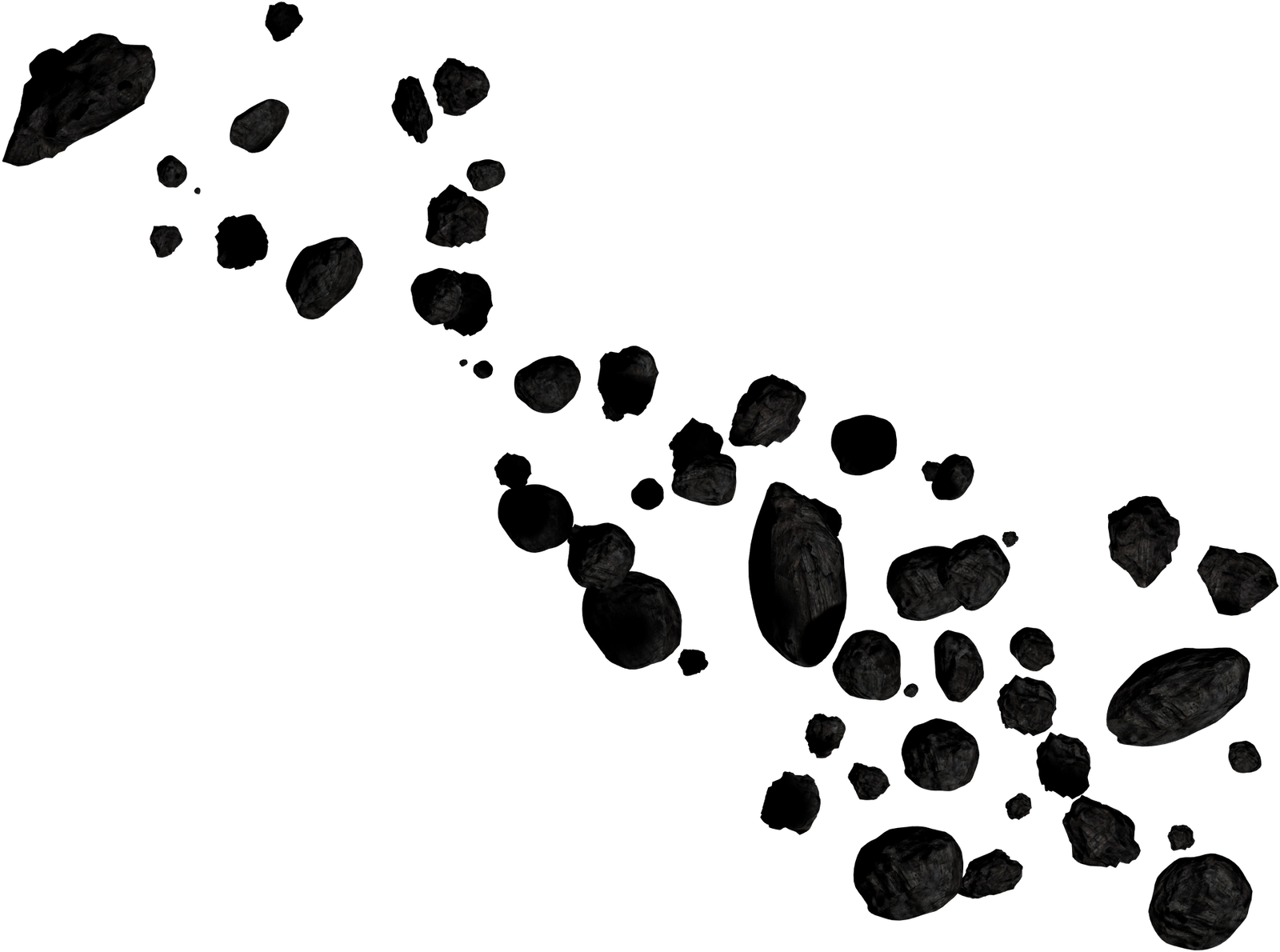 Asteroid Belt Stock 5 by MotoTsume