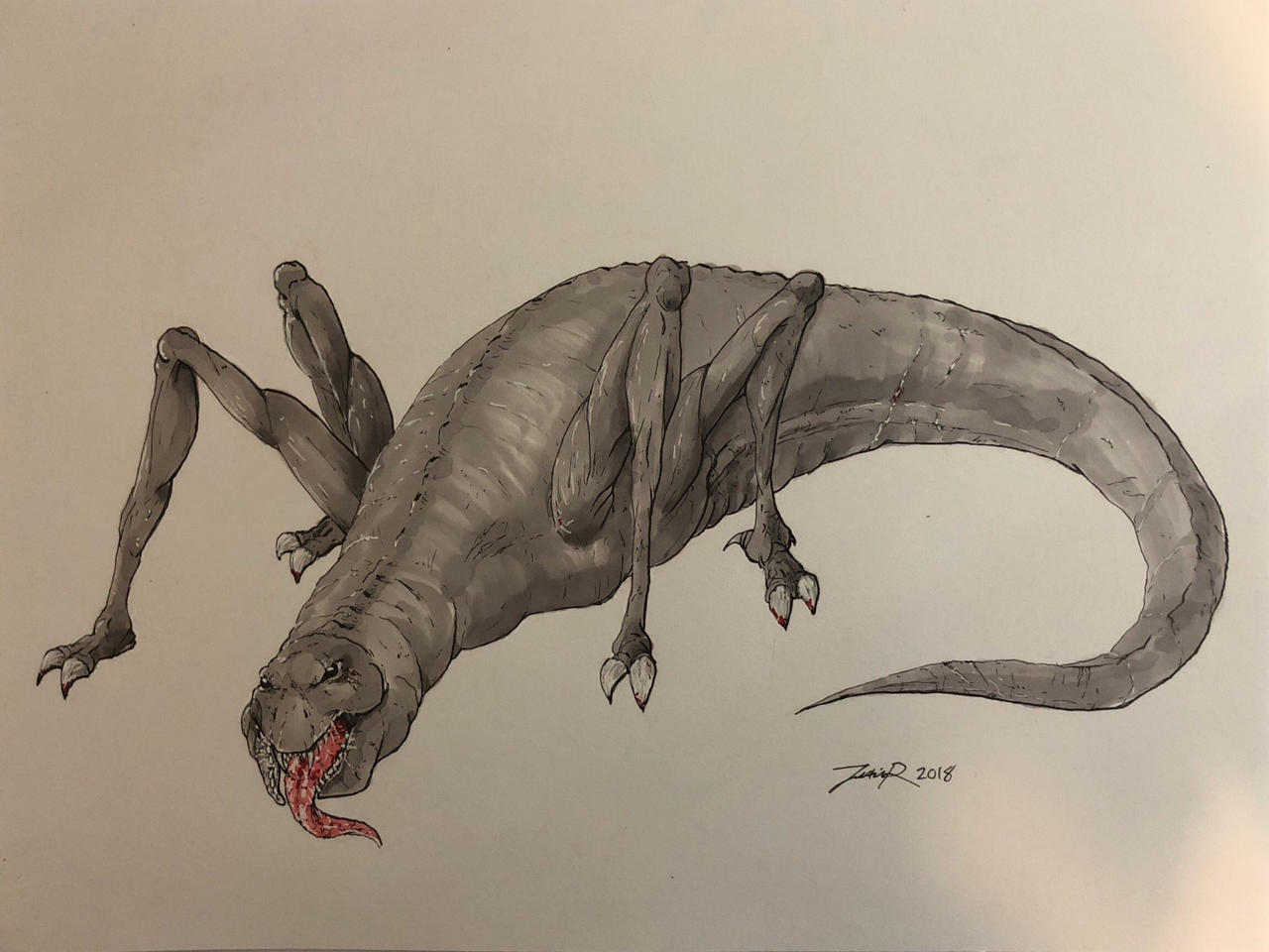Alien Creature by Robinson11811 on DeviantArt