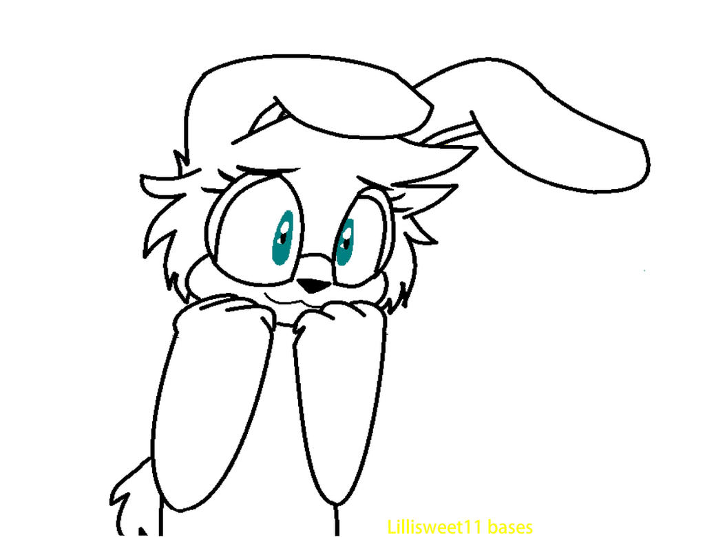 Female Rabbit Base Female Bunny base by lillisweet11 on DeviantArt