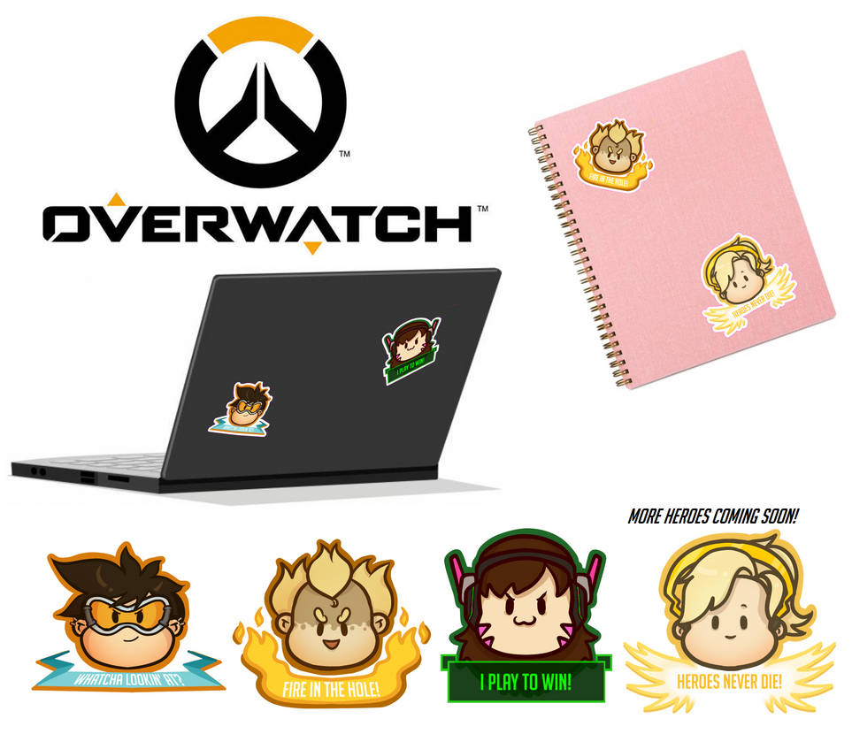 Overwatch Frogger Sticker Overwatch Stickers BATCH 1 by Keiggy on DeviantArt