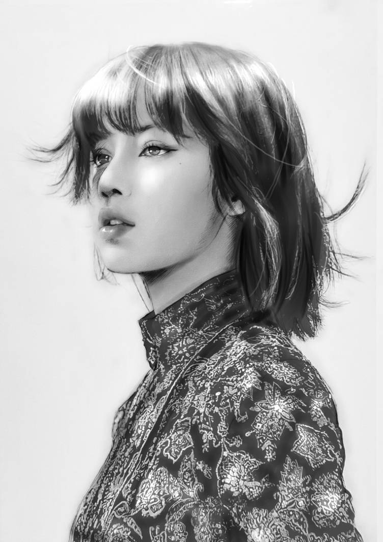 Realistic Lisa BLACKPINK LISA PORTRAIT by Abdodraws on DeviantArt