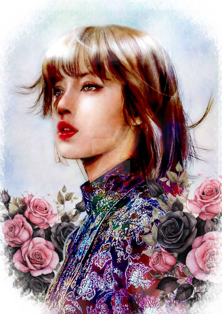 BLACKPINK LISA COLORED PORTRAIT by Abdodraws on DeviantArt