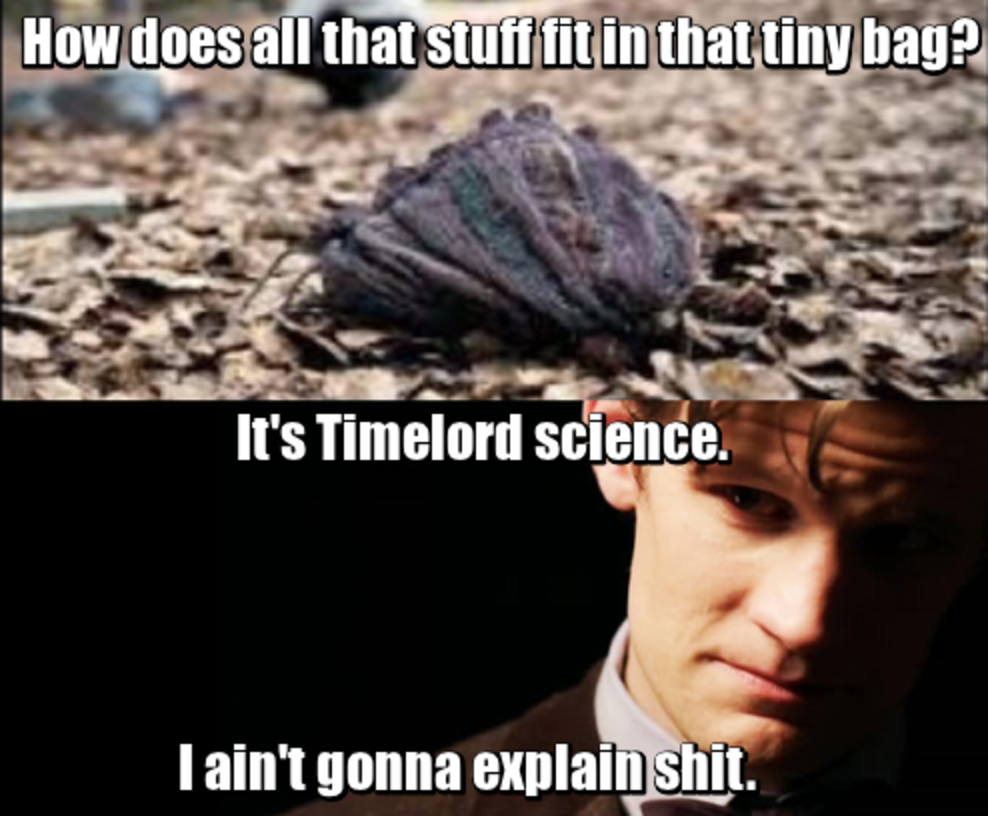 Harry Potter and Doctor Who crossover meme