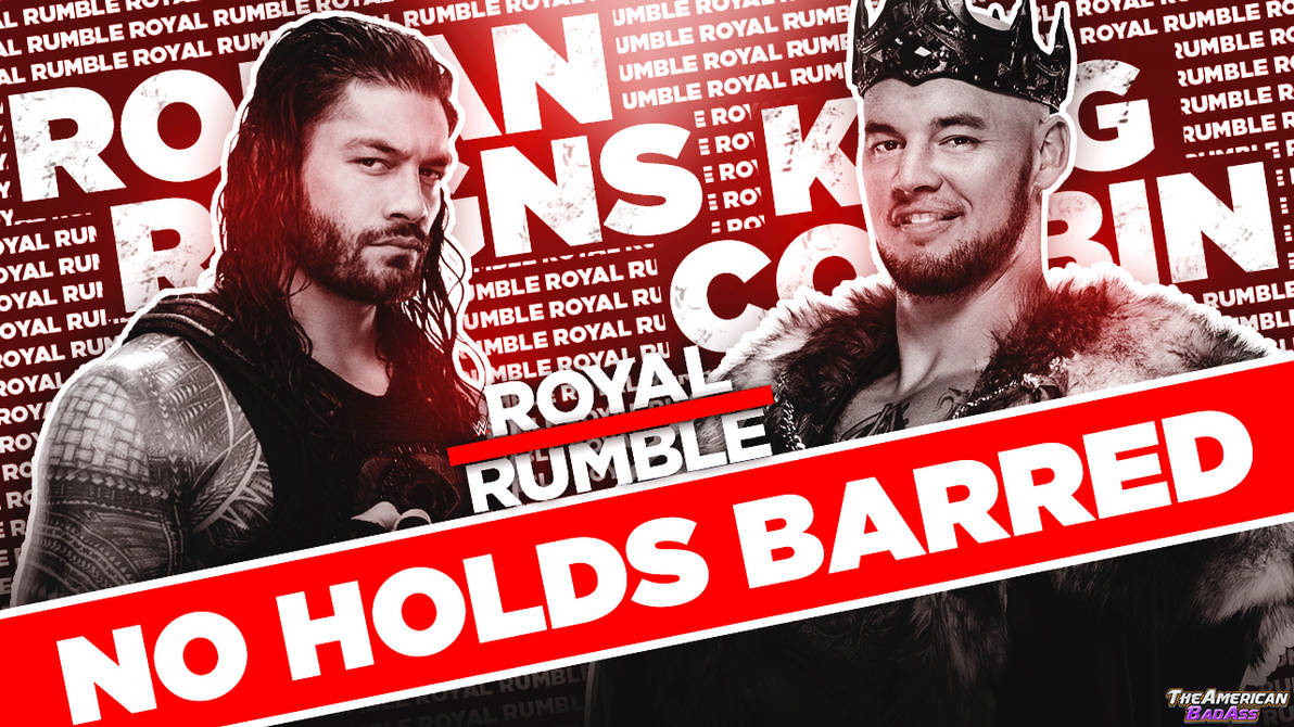 ROYAL RUMBLE CUSTOM MATCH CARD #TheAmericanBadAss by ...