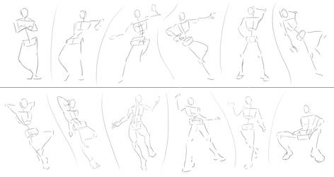 SSS - Pose Sketch Sheet 1