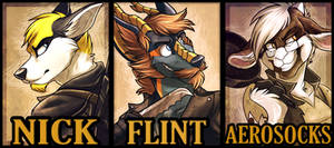 Furry Fiesta 12' Badge Examples