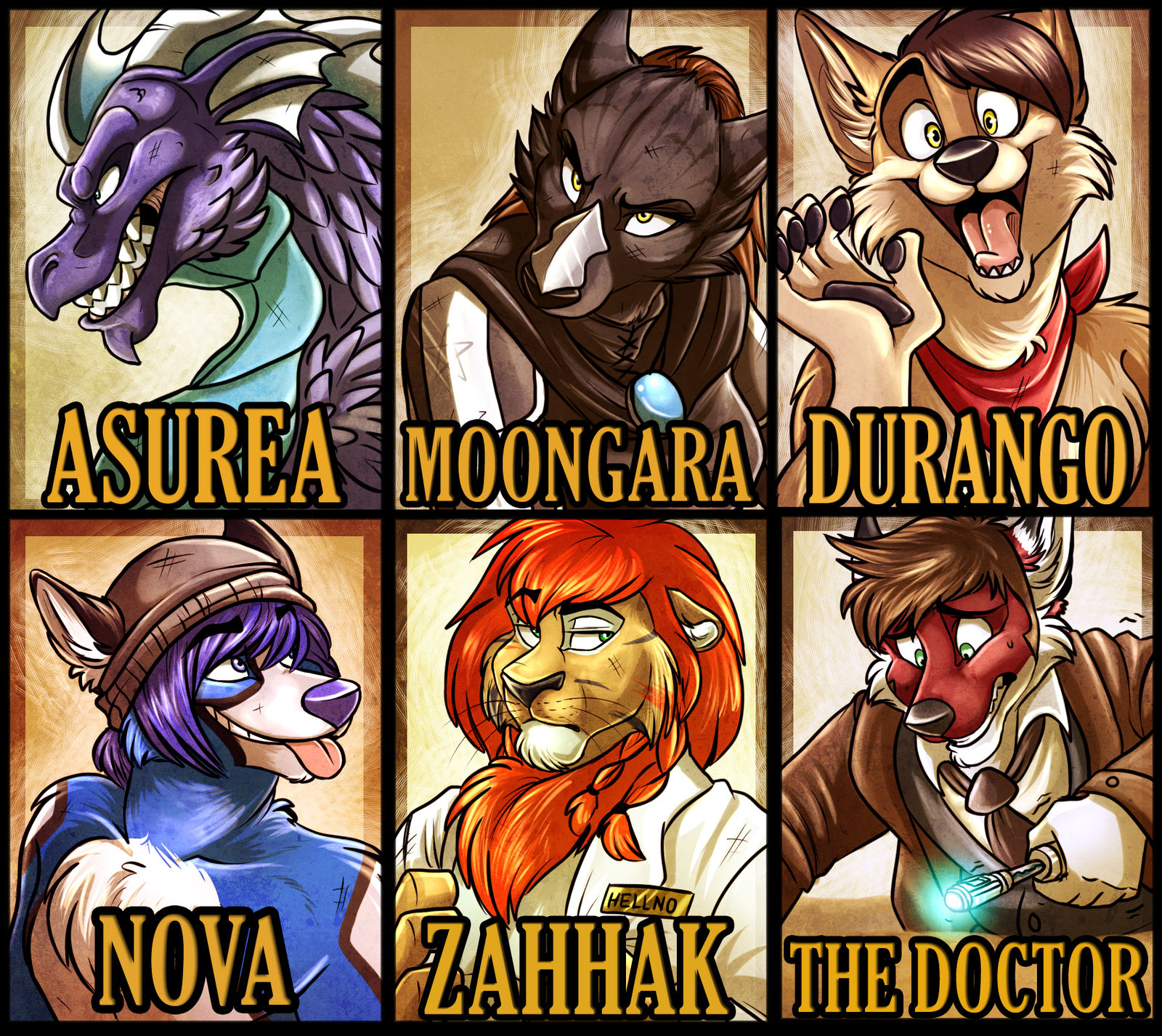 Furry Fiesta 12' Badges Batch 3