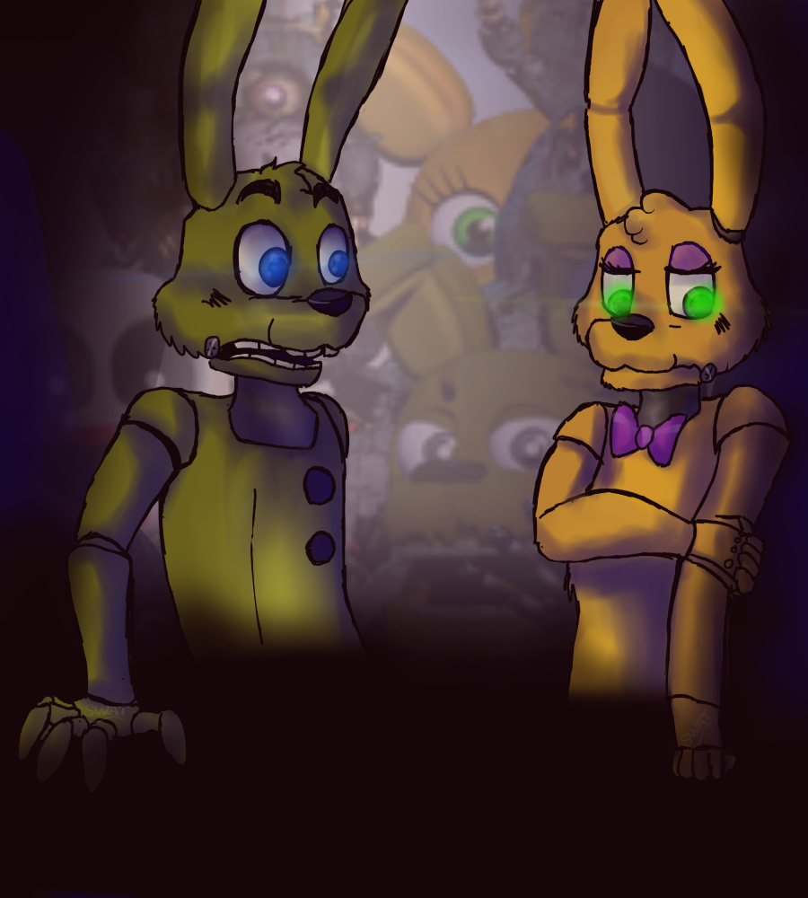 (Adventure) Springtrap and SpringBonnie? 