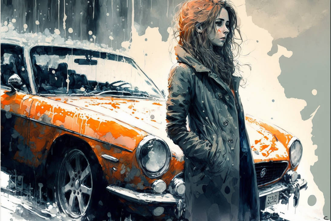 Deviantart Woman Car car+woman by monofuture on DeviantArt