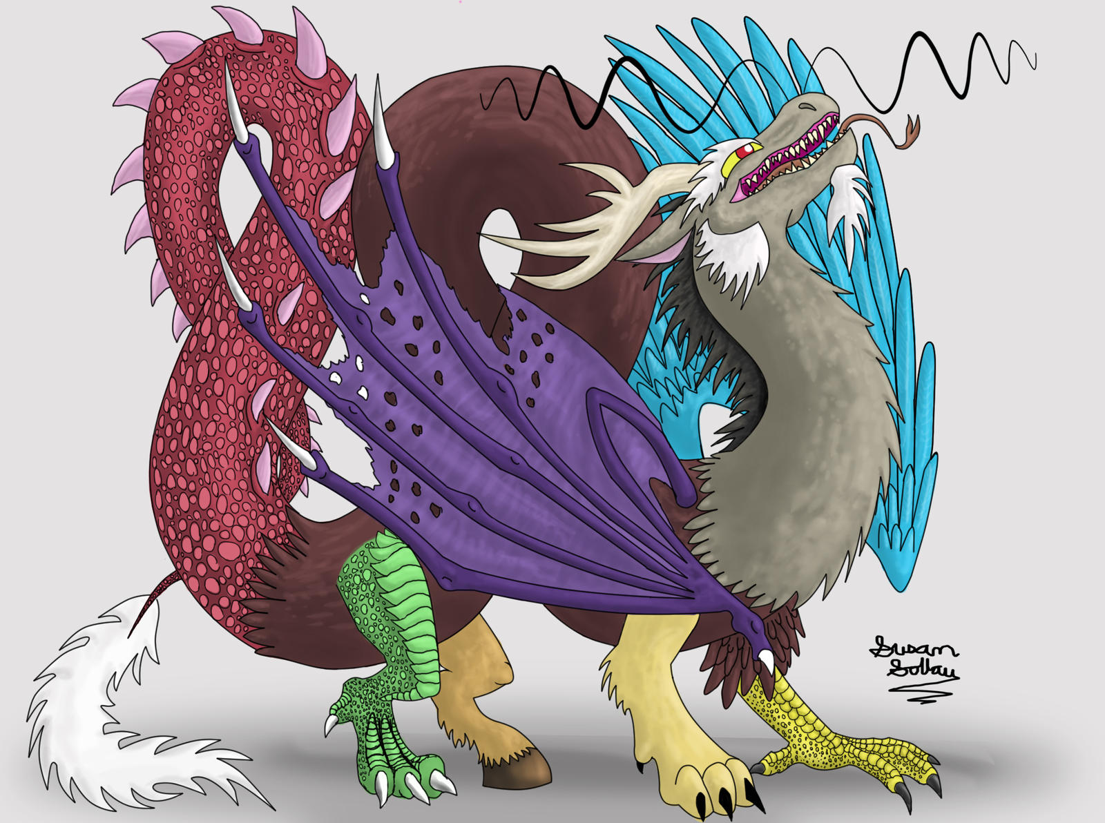 Scalebound Dragon Discord as a Chinese Dragon by ScaleBound on DeviantArt