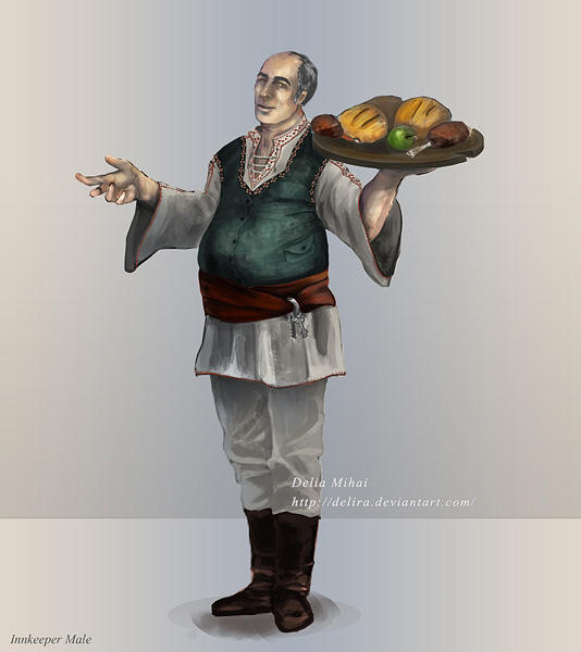 Innkeeper Male by delira on DeviantArt