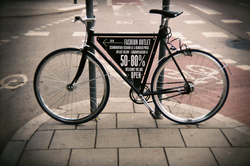 Stockholm in 135BC: Fashion Cycle by neuroplasticcreative